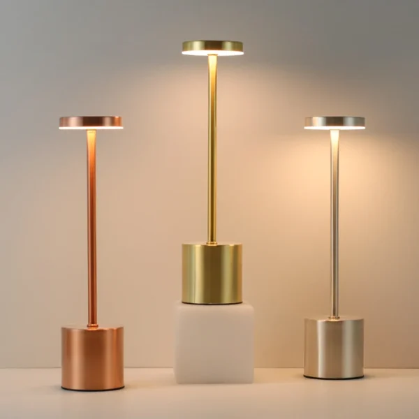 Minimalist LED Table Lamp – Touch Control & USB-C - Image 3