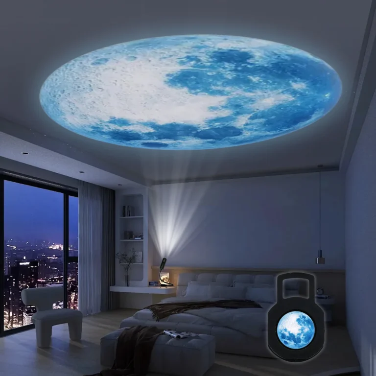 Blue Planet Moon Lamp    Soft LED Light for Calm Nights