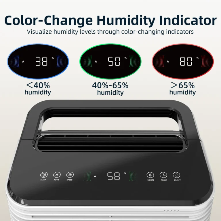 16L/Day Smart Dehumidifier . Ultra-Quiet, Auto Mode, Central Control, 24h Timer | For Rooms up to 30 m² - Image 4