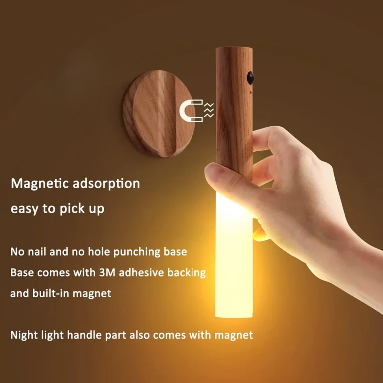 Rechargeable Motion Sensor Wall Light – Magnetic & Wireless - Image 4