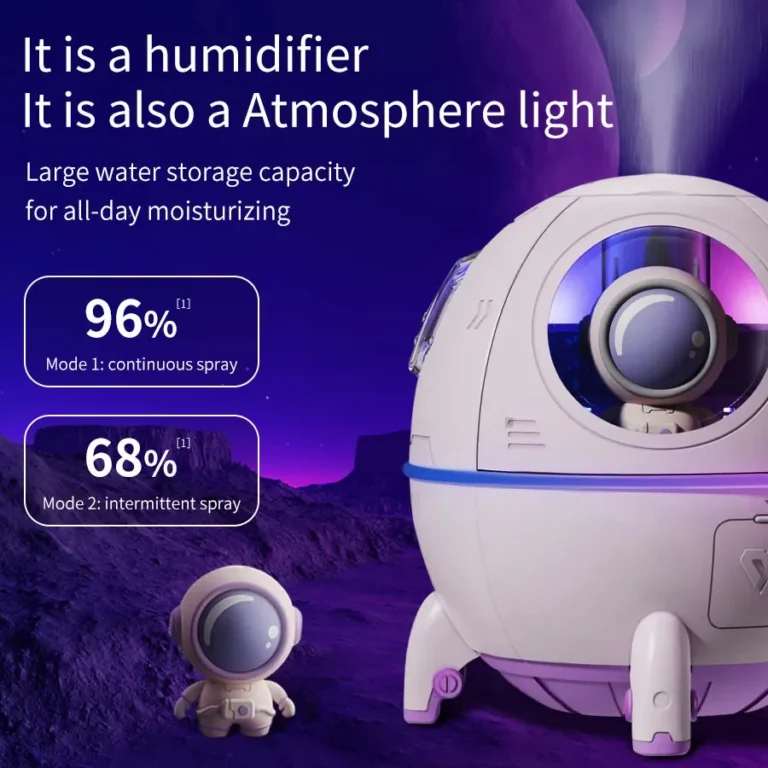 220ml Astronaut Capsule Humidifier – Ideal for Nurseries, Playrooms & Cozy Spaces - Image 5