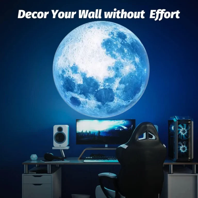 Blue Planet Moon Lamp    Soft LED Light for Calm Nights - Image 5