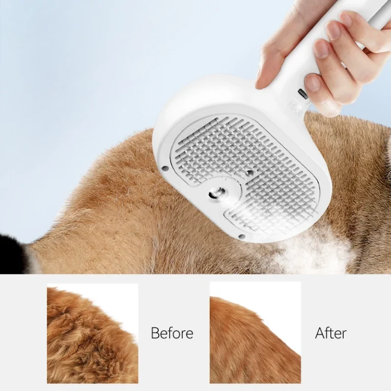 Pet Steam Brush – Electric Spray Comb for Cats & Hair Care - Image 2