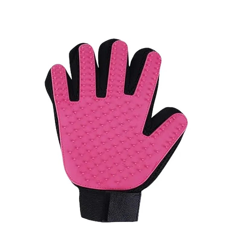 Pet Grooming Glove  Easy Hair Removal & Massage for Cats and Dogs - Image 6