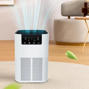 Home Air Purifier with Aromatherapy – HEPA Filter, Quiet & Compact