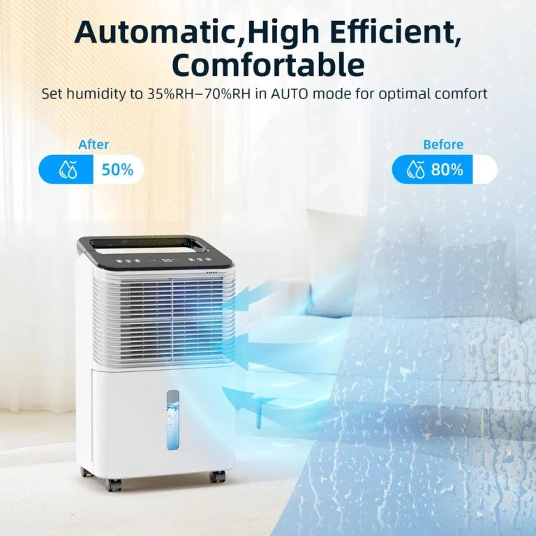 16L/Day Smart Dehumidifier . Ultra-Quiet, Auto Mode, Central Control, 24h Timer | For Rooms up to 30 m² - Image 5