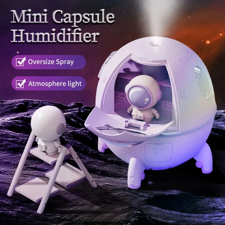 220ml Astronaut Capsule Humidifier – Ideal for Nurseries, Playrooms & Cozy Spaces - Image 2