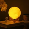DIY Planet Lamp – 8cm Paintable Galaxy Night Light with Stand