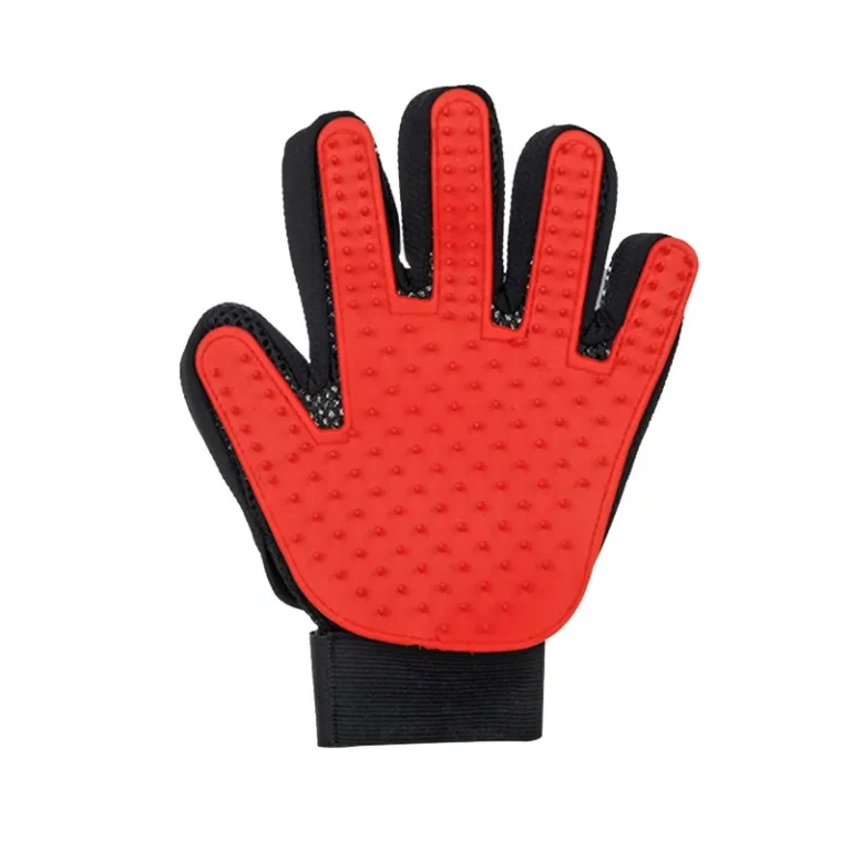 Pet Grooming Glove  Easy Hair Removal & Massage for Cats and Dogs - Image 7
