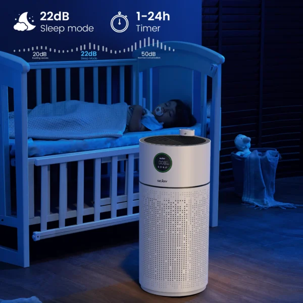Home Air Purifier Solution – HEPA H13 | Quiet, Elegant & Built for Large Rooms - Image 4