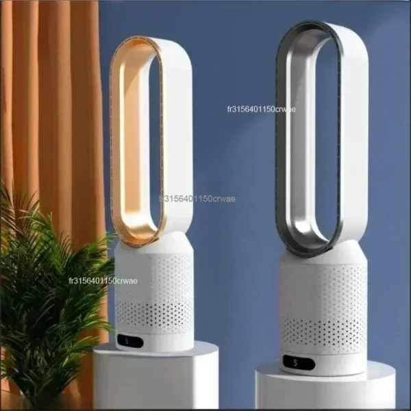 Bladeless Air Circulation Fan – Boost Indoor Air Quality, Quiet Cooling for Healthy Living - Image 3
