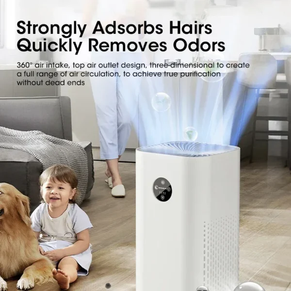 Small Room Air Purifier – HEPA H13 Filter for Allergies, Pets & Smokers - Image 3